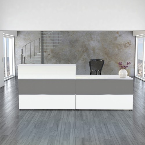 Lineare empfangstheke - lineare, /