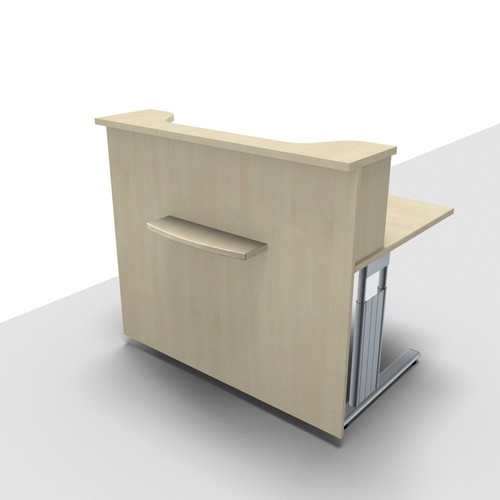 Empfangstheke solid 120cm - empfangstheke,