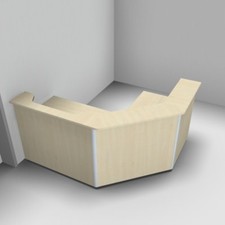 Empfangstheke Solid 200x160 cm