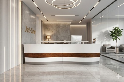 Jet line empfangstheke büro - empfangstheke,