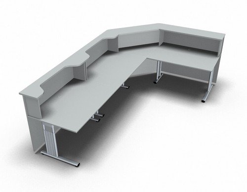 Empfangstheke solid 320x200 - solid, cm